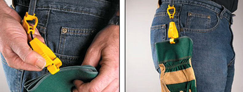 use glove clips